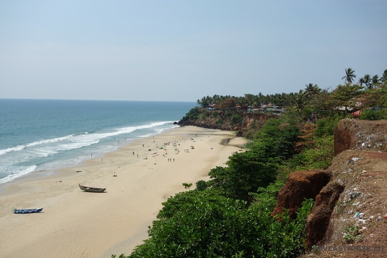 Indie Pláž Varkala