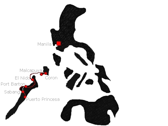 filipiny mapa