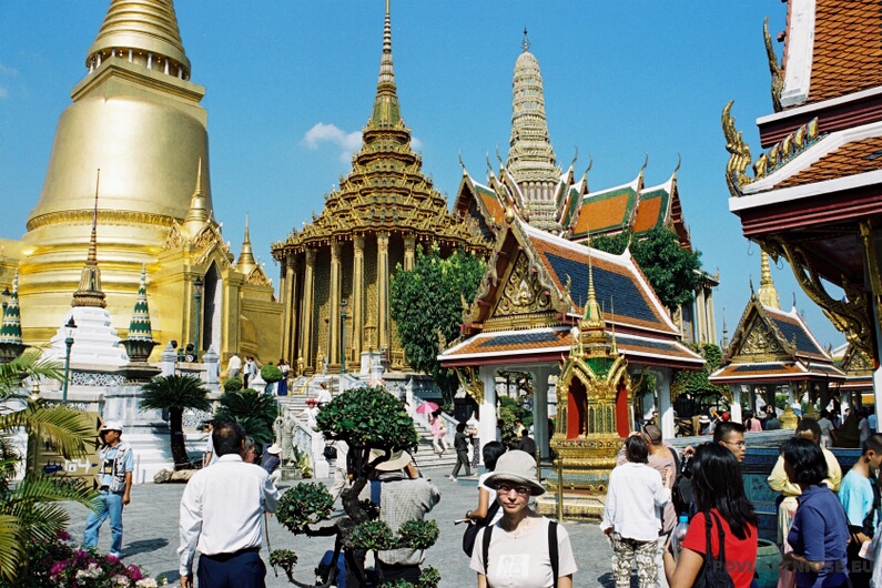 Thajsko Královský palác Wat Phra Kaeo