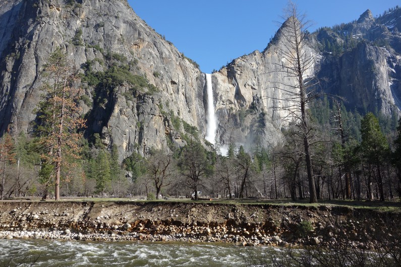 USA Yosemity Bridaveil Fall