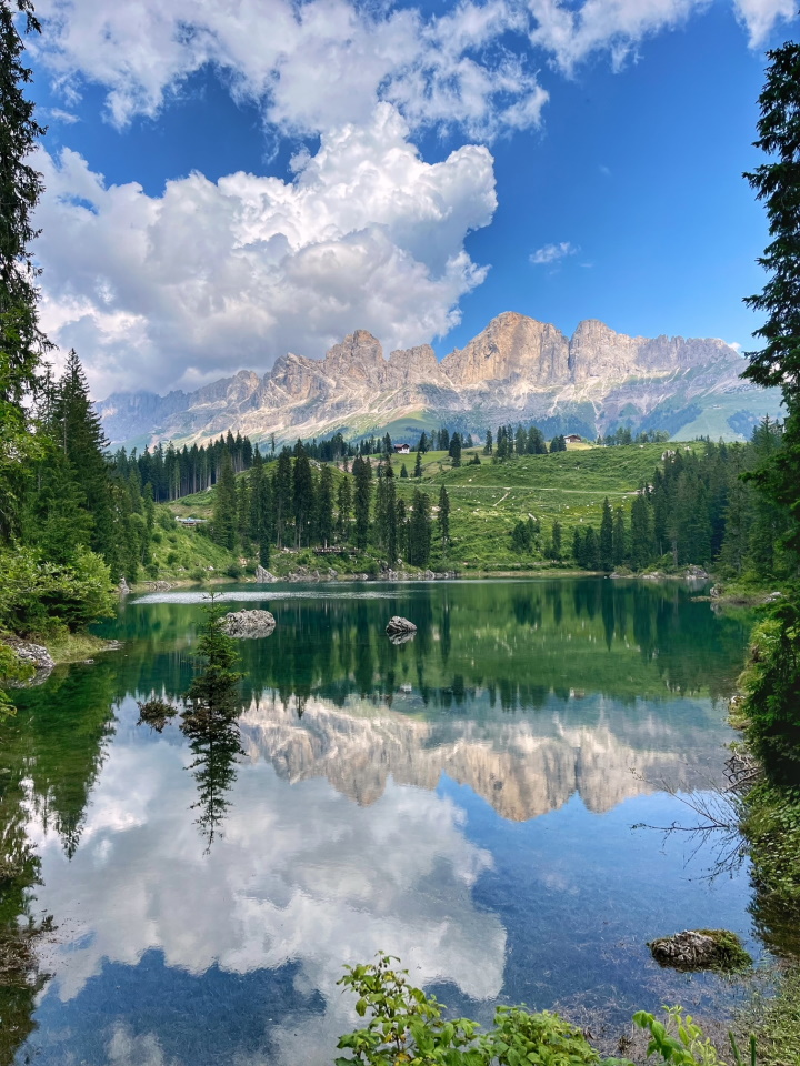 Dolomity Lago di Carezza