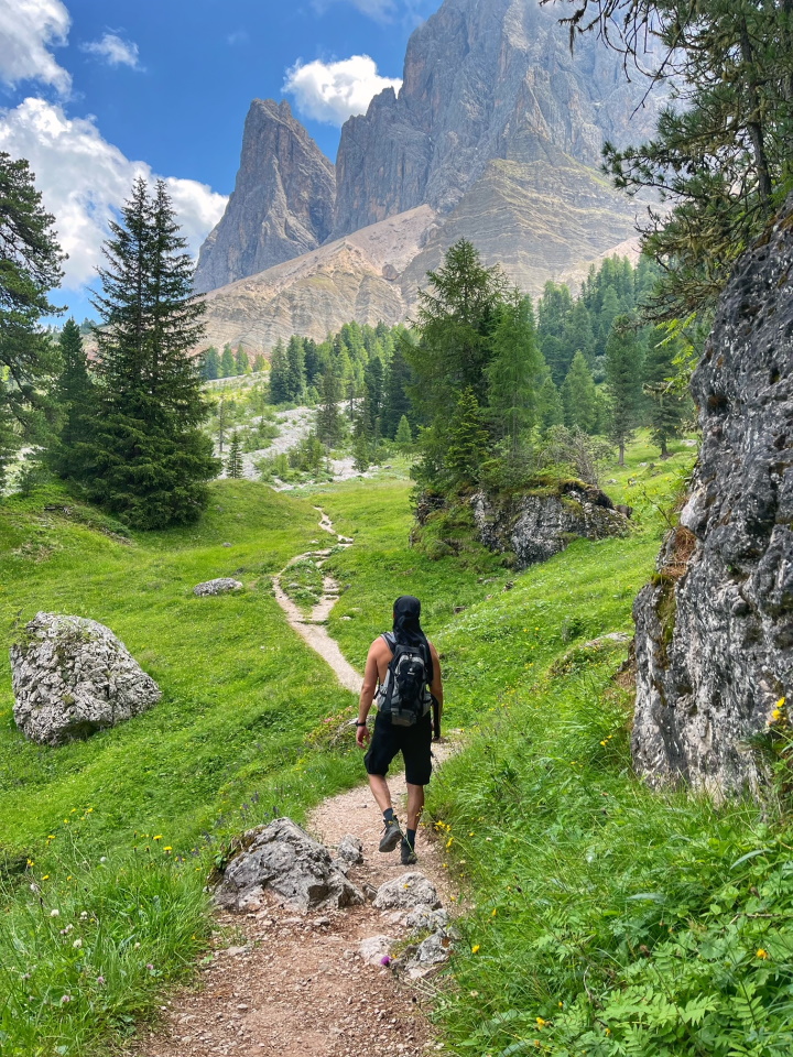 Dolomity Trek Adolf Munkel weg