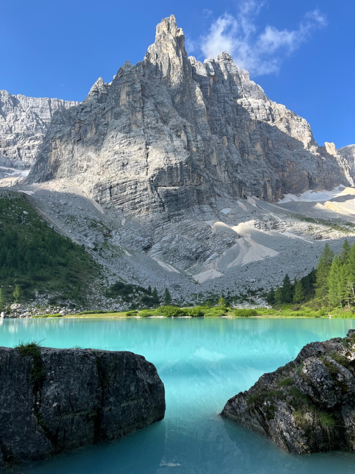 Dolomity Lago di Sorapiss