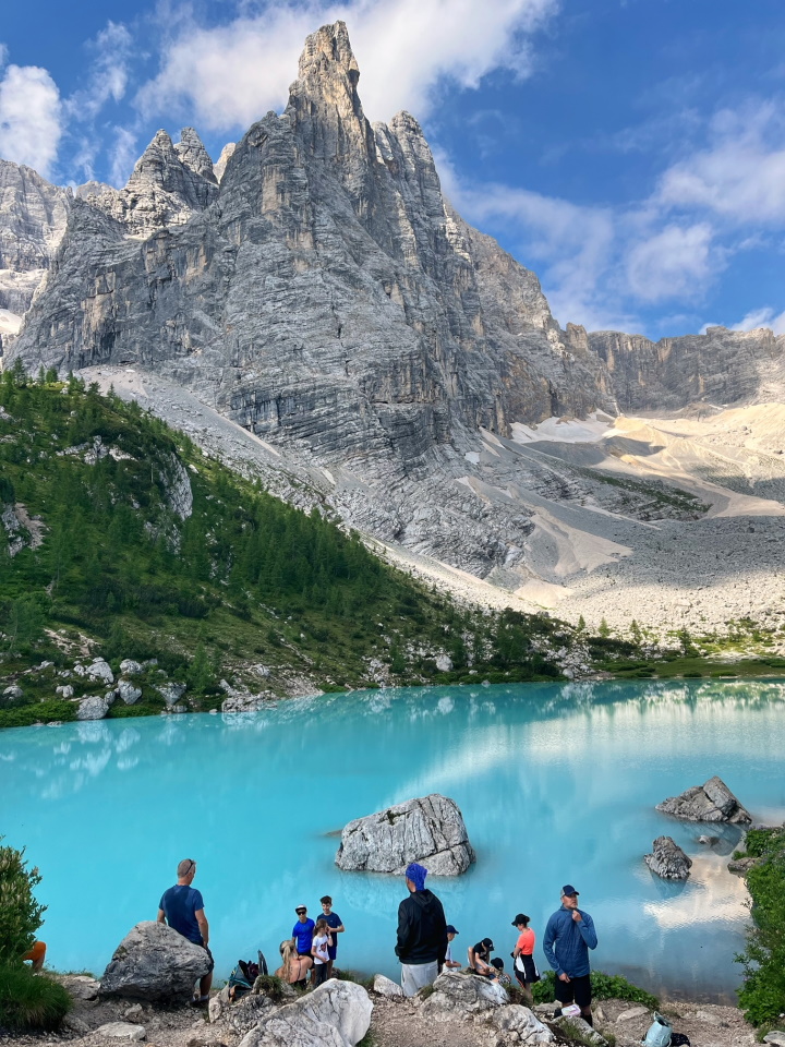 Dolomity Lago di Sorapiss