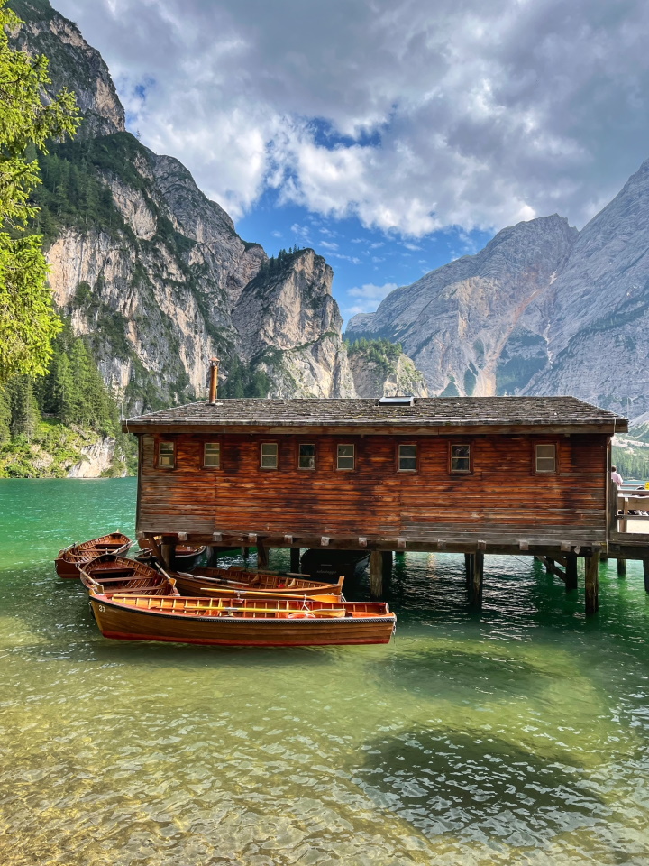 Dolomity Lago di Braies