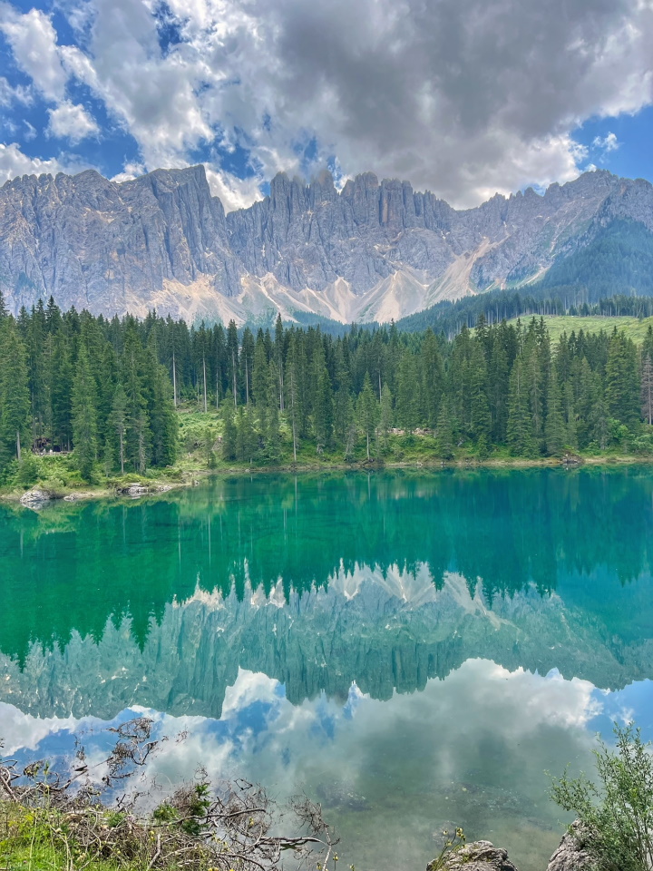 Dolomity Lago di Carezza